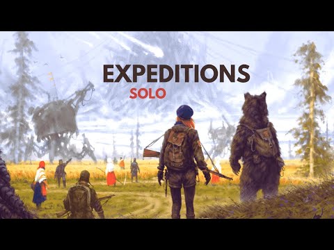 Expeditions | Solo Board Game Tutorial and Playthrough | A Sequel to Scythe!
