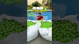 Download lagu I Filled the Entire Pool With Balls! mp3