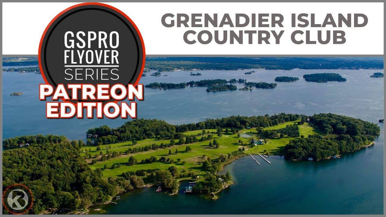 Watch Grenadier Island Country Club flyover on YouTube
