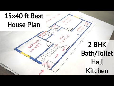 15x30 House Plan 15 x 30 Ghar Ka Naksha Small House Plans Design 450 sq ft house Plans