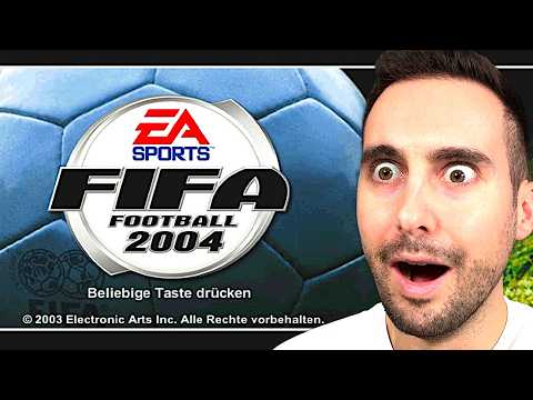 Ich spiele den ERSTEN Karrieremodus ALLER ZEITEN 😳🔥 (FIFA 04)
