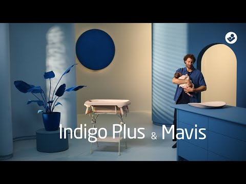 Sulankstoma kūdikio vonelė su termometru „Maxi-Cosi Indigo Plus“, žalios spalvos