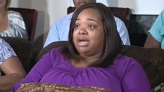 Tia Coleman speaks from her home