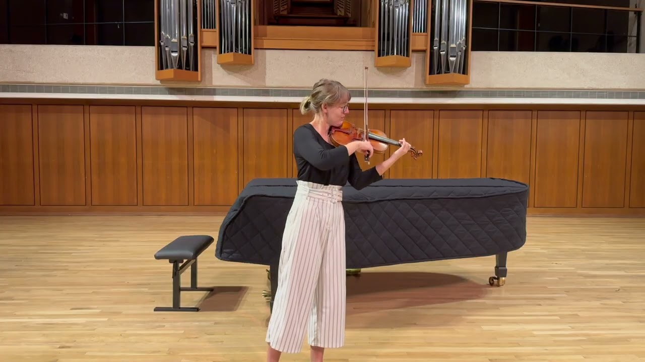 Promotional video thumbnail 1 for Chloe Yofan, violinist