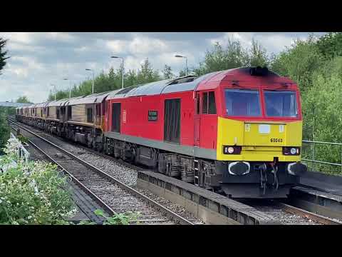 DB Cargo 8 Loco Consist Class 60 & Class 66