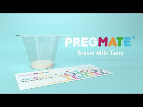 Pregmate Alcohol Breast Milk Test Strips