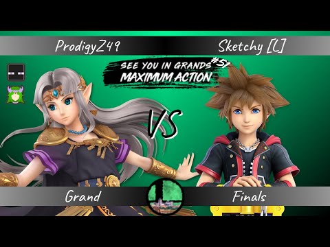 ProdigyZ49 (Zelda/Steve/Palutena) vs Sketchy [L] (Sora) - Grand Finals   SUGMA #51