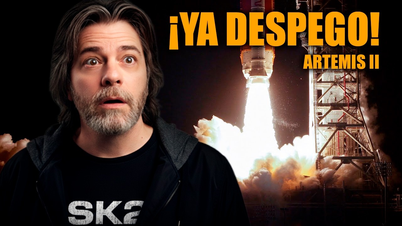 REACCIÓN AL DESPEGUE DE ARTEMIS II | ESTÁN DENTRO LOS ASTRONAUTAS?