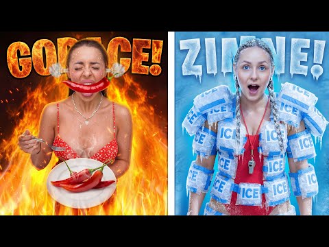Extreme HOT or Cold Challenge!