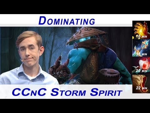 Dota 2 CCnC Dominating Storm Spirit | Patch 7.21b | Pro Ranked Gameplay