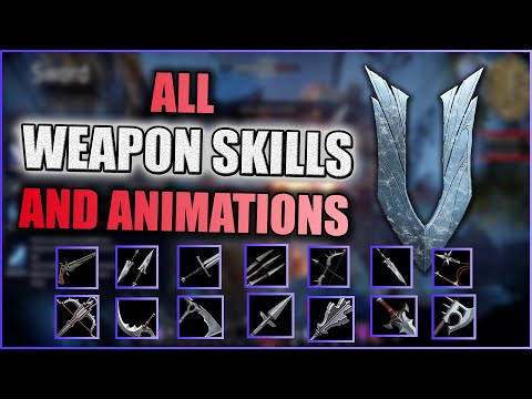 V Rising | All Weapon Skills and Animations | ALL 14 WEAPONS | Showcase 2025