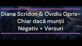 Download lagu Diana Scridon & Ovidiu Opris - Chiar dacă munții Negativ   Versuri mp3 Download lagu Diana Scridon & Ovidiu Opris - Chiar dacă munții Negativ   Versuri mp3