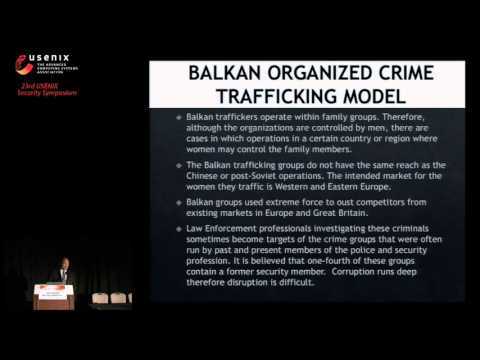 USENIX Security '14 - Battling Human Trafficking with Big Data