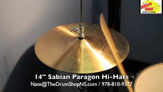 Video thumbnail for Sabian Paragon Hi-Hats 14'' - The Drum Shop North Shore by Nate Morrison Drums