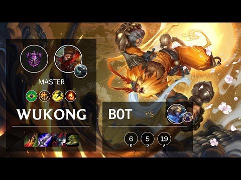 Wukong Bot vs Ezreal - BR Master Patch 10.8