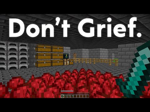 Don't Grief This Minecraft Base...