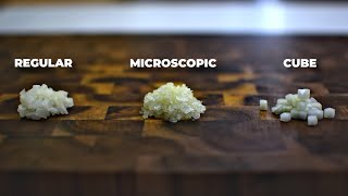 Onion Dicing - What I Learned Working in Michelin Star Restaurants