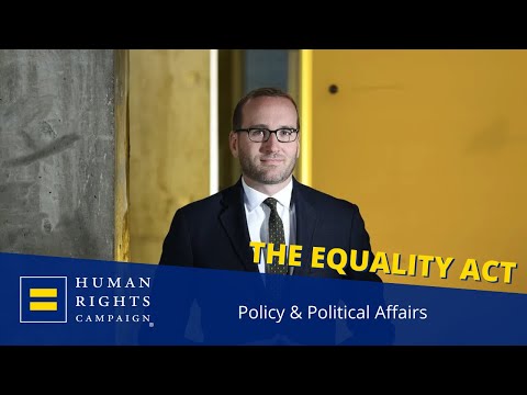 HRC President Chad Griffin on introduction of the Equality Act