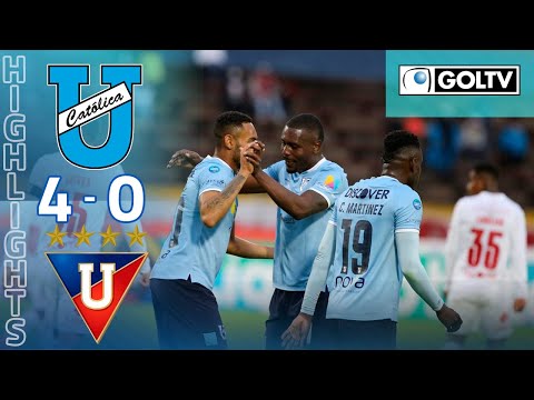 Resumen | U. Católica 4 - LDU Quito 0 | Fecha # 3