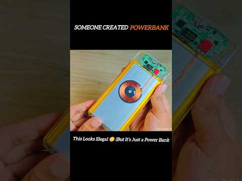 Homemade Diy powerbank From Tempered Glass | #powerbank #diy #inventions #5mincreaft #battery
