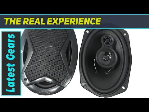 Bass Rockers BR6930 6x9 3-Way Car Audio Coaxial Speakers | 650 Watts High Level Sound Upgrade
