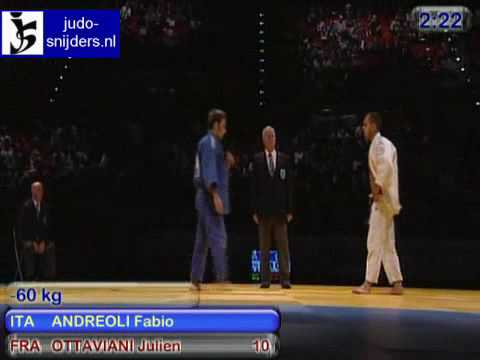 Judo 2009 Birmingham: Andreoli (ITA) - Ottaviani (FRA) [-60kg].