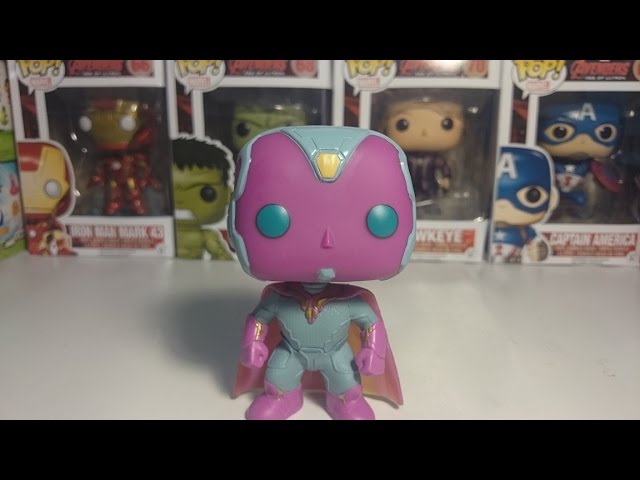 Vídeo relacionado con Funko - Figura Marvel Avengers Edad de Ultron - Visión metálico Exclu Pop 10cm - 0849803072346