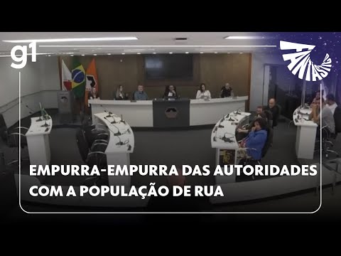 VEJA O EMPURRA EMPURRA DAS CIDADES COM A SITUAÇÃO COM OS MORADORES DE RUA
