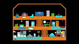 Little Computer People (リトル コンピュータ ピープル) for the NEC PC-88