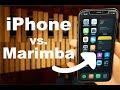 iPhone Ringtones VS real Marimba
