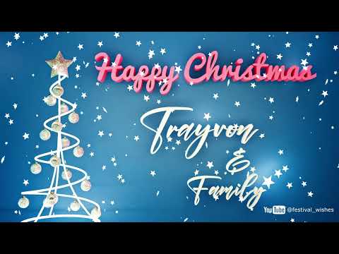Trayvon #Christmas #special #video #wish Happy Christmas song - Happy Christmas wishes to you