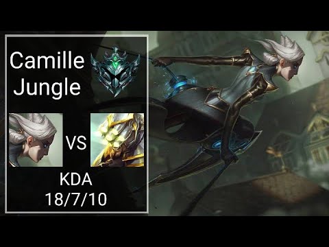 [WR] Camille vs Master Yi (Jungle) (Defeat) | SEA Platinum | Patch 3.3B