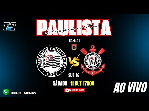 CAMPEONATO PAULISTA DE FUTSAL BASE A1 -  LAUSANNE X CORINTHIANS  SUB 16