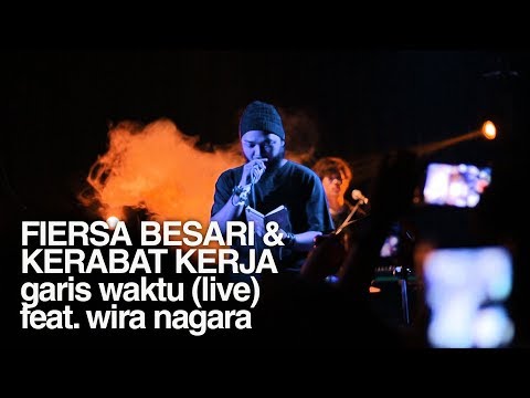 FIERSA BESARI x KERABAT KERJA - Garis Waktu feat. Wira Nagara (live at IFI Bandung)