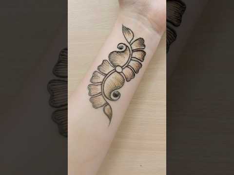 New And Easy mehandi design #mehndi #henna #mehandidesigns #leastmehndi