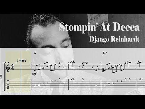 Stompin at Decca - Django Reinhardt | Gypsy Guitar Tab