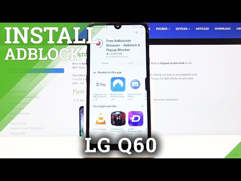 How to Install AdBlock in LG Q60 - Block Annoying Ads