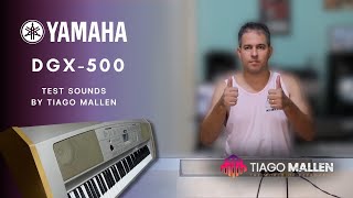 Video thumbnail for Yamaha DGX-500 (TEST SOUNDS) by Tiago Mallen