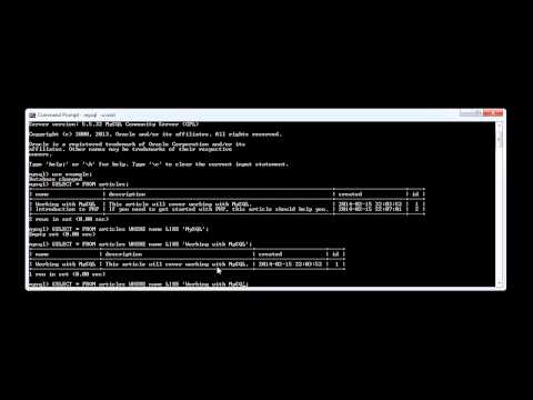 MySQL Searching Records