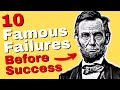 10 Famous Failures Who Never Gave Up and Succeeded in Life