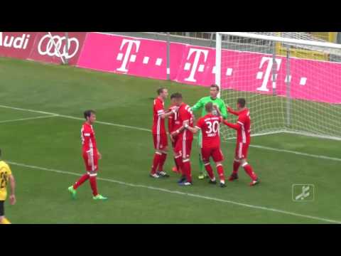 FC Bayern Muenchen II  -  SpVgg Bayern Hof (Regionalliga Bayern 2016/17, Spieltag 29)