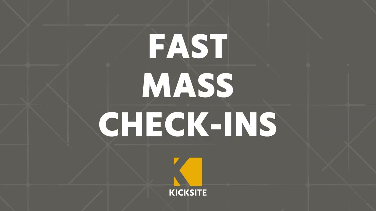 Do mass check-ins for your class in less than 30 seconds!
