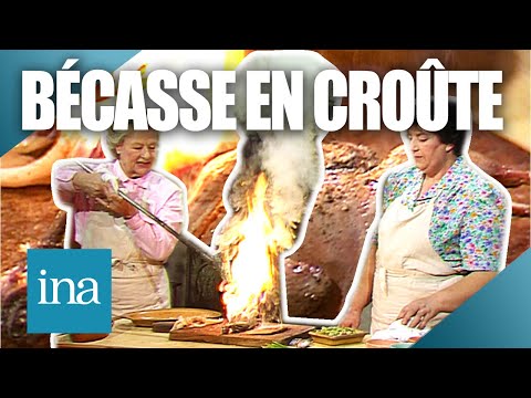 La bécasse en croûte de sel de Maïté  🐦🧂 | Archive INA