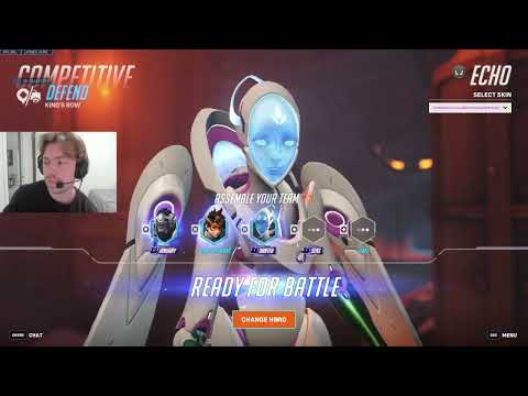 DANTEH THE BEST ECHO IN THE WORLD! GAMEPLAY OVERWATCH 2 SEASON 16