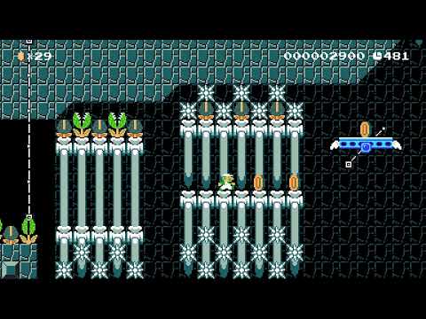 ☆★☆Deep Cave Platforms☆★☆ by ☆Lionaris☆ 🍄 Super Mario Maker 2 ✹Switch✹ #azb