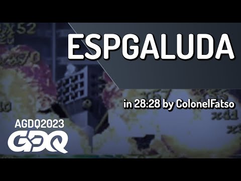 Espgaluda by ColonelFatso in 28:28 - Awesome Games Done Quick 2023