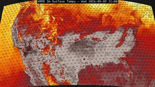 US weather forecast two week outlook -  GFS Run: 2026-09-09 00z