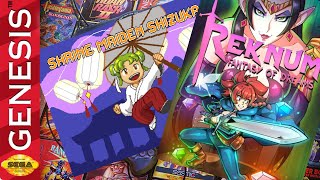 Shrine Maiden Shizuka + Reknum ® Sega Genesis / Mega Drive