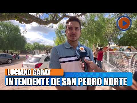 San Pedro Norte: Garay habló sembrado de la cancha, obra de electricidad y de la trafic