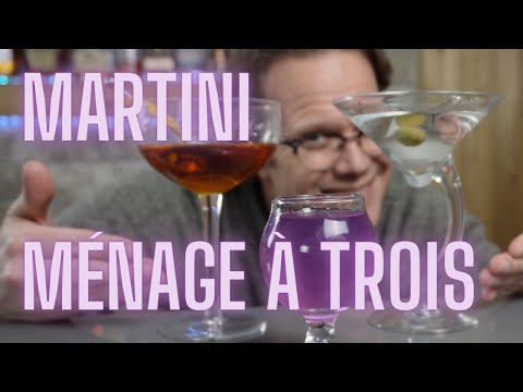 A 3-Way of Flavor: Sweet, Dry, And Floral Martini